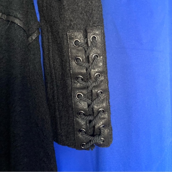 Punk Rave Wool Coat 🖤 - Picture 8 of 14